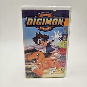 Digimon Volume 1 1999 VHS Tape